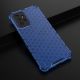 14. Honeycomb Handyhülle Schutzhülle mit TPU Rahmen für Samsung Galaxy A72 4G blau