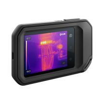 FLIR Wärmebildkamera mit MSX-WLAN-Bildverbesserungstechnologie und Cloud-Anbindung, 160 x 120 px, bis zu 400 s/cm, Sichtfeld 54 x 42 s/cm, C5