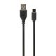GEMBIRD CCP-USB2-AMCM-1M Kabel (USB 2.0 M - USB Typ CM; 1 m; schwarz)
