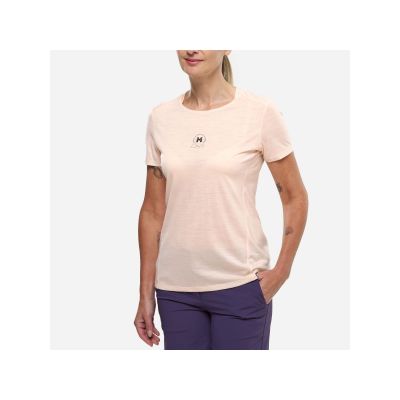 3. MILLET Ubic Woll-T-Shirt für Damen in Hellrosa