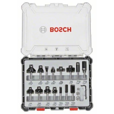 4. Bosch 2 607 017 471 Fräser-Bit-Set 15-teilig.