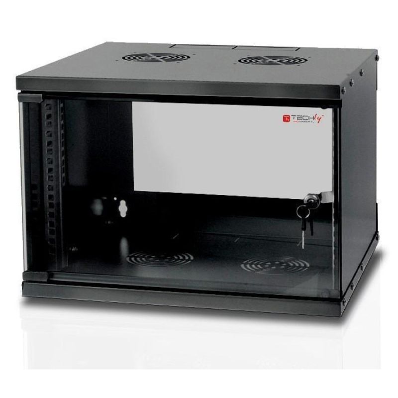 TECHLY WANDSCHRANK ECO 19 6U/320MM MONTIERT C