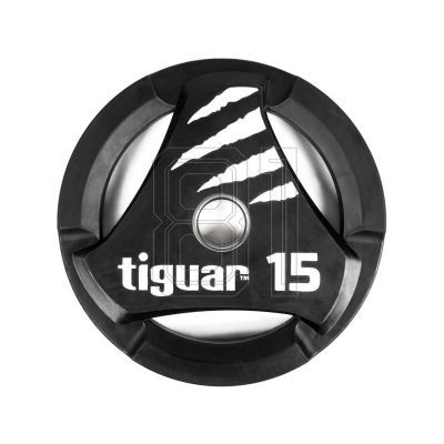 2. Tiguar PU-Olympiaplatte 15 kg TI-WTPU01500