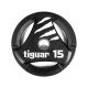 2. Tiguar PU-Olympiaplatte 15 kg TI-WTPU01500