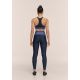 4. CASALL Damen Shaped Block High Waist Leggings, Trainingsleggings, Marineblau