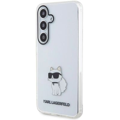 2. Karl Lagerfeld IML Choupette Hülle für Samsung Galaxy S24 – transparent