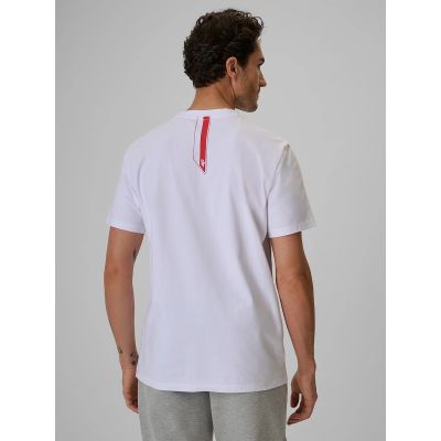2. Herren-Baumwoll-Fächer-T-Shirt 4F 4FRSS26TTSHM4203-10S