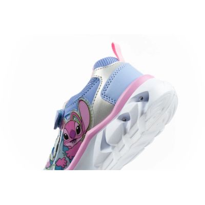 7. Leomil Stitch Kinder Sportschuhe Leichte Sneakers mit Klettverschluss LED