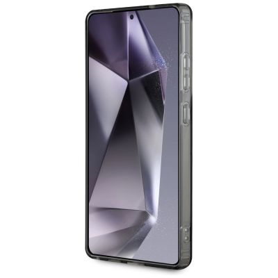 5. Karl Lagerfeld Strasssteine ​​Karl Head Logo Samsung Galaxy S25 Ultra schwarze Hülle