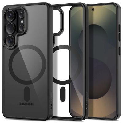 Tech-Protect Magmat MagSafe Hülle für Samsung Galaxy S26 Ultra – Transparent Schwarz