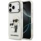 Karl Lagerfeld IML NFT Glitter Karl&Choupette Hülle für iPhone 18 Pro / 17 Pro - Transparent