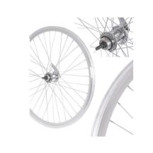 26'' Hinterrad mit Torpedokegel-Design, silber/silber