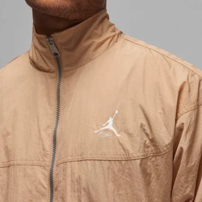 3. Air Jordan Essentials Warm-Up Jacke für Herren, Braun - FB7294-200