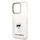 6. Karl Lagerfeld KLHCP14LHNCHTCP iPhone 14 Pro 6.1" pink/pink Hardcase Ikonik Choupette