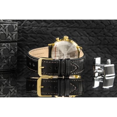 6. Herrenarmbanduhr ZEPPELIN LZ129 Hindenburg 7038-1 + BOX