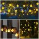 25. Solar-Gartenlampen-Girlande, Solarkette, 4,9 m, 40 LEDs, warmweiß
