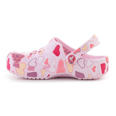 4. CROCS CLASSIC VDAY CLOG KINDER ROSA MILK/HERZEN 209754-7CI