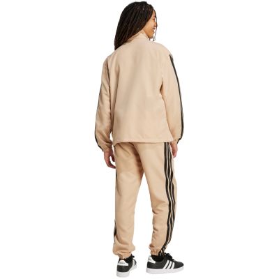 5. Herren adidas Sportswear Basic 3-Streifen Woven Trainingsanzug Beige JX3149