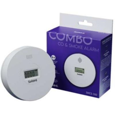 SAFE MI Kohlenmonoxid- und Rauchmelder - B - 7 Jahre Garantie SHCS-10D