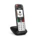 11. Gigaset EASY 500 Analog/DECT-Telefon mit Anrufernamen und -ID, Schwarz/Silber