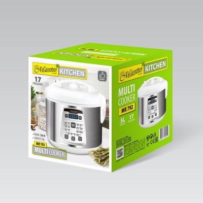 3. Multikocher 5 l, 700 W, 17 Programme MR-792 MAESTRO