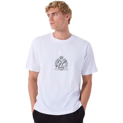 4. HUGO Daminor T-Shirt weiß (50538246-100)