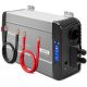 Qoltec Sinus-Spannungswandler | 12 V auf 230 V | 3000/6000 W | USV-Bypass | LCD | USB | USB-C | Kompatibel mit LiFePO4-, GEL- und AGM-Akkus
