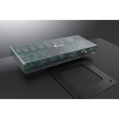 11. i-tec CADUAL4KDOCK Kabelgebundene Dockingstation USB 3.2 Gen 1 (3.1 Gen 1) Typ-C Schwarz, Türkis