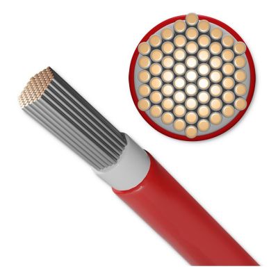 4. Solar-Photovoltaikkabel 6 mm² 100 m rot