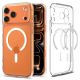 7. Spigen Ultra Hybrid MagSafe Case für iPhone 17 Pro Max - Klar und Weiß