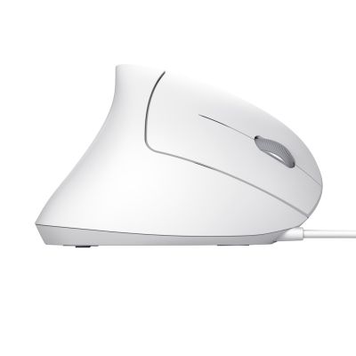 9. TRUST Verto ERGO vertikale ergonomische weiße Maus