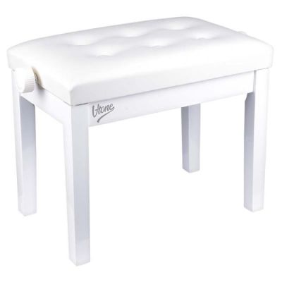 V-TONE Klavierbank 1 WH WEISS