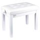 V-TONE Klavierbank 1 WH WEISS