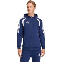 adidas Tiro 26 League Sweatshirt-Kapuzenpullover mit durchgehendem Reißverschluss für Herren, Marineblau, KF3320