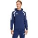 adidas Tiro 26 League Sweatshirt-Kapuzenpullover mit durchgehendem Reißverschluss für Herren, Marineblau, KF3320