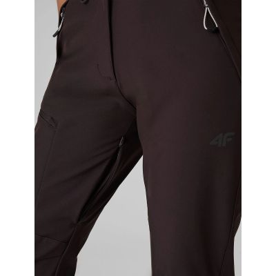 6. Damen-Trekkinghose Softshell, winddichte Membran 10000 4F 4FRAW26TFTRF1608-80S
