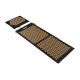 ECO Gesundheitsmatte mit Akupressurnoppen und Kissen, 110 x 42 cm, XL, goldene Noppen, Rebel Active