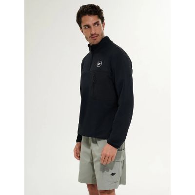 4. Lässiges Herren-Sweatshirt ohne Kapuze 4F 4FRSS26TSWSM2925-20S