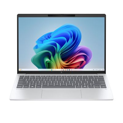 HP OmniBook 7 Aero 13-bg1218nw Ryzen 5 AI 340 13" WQXGA IPS 400 Nits AG 16 GB LPDDR5x-7500 SSD512 Radeon 840M 5-MP-Kamera mit Infrarot, 43 Wh Windows 11 Aluminium Eissilber 2 Jahre