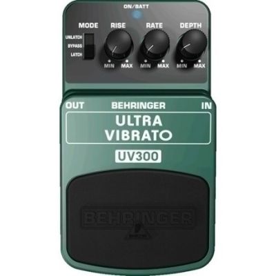 4. Behringer UV300 Effektpedal Expression-Pedal Grün, Schwarz