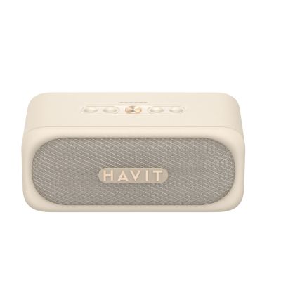 2. Havit SK905BT Kabelloser Bluetooth-Lautsprecher (Beige)