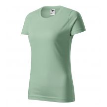 Damen Basic T-Shirt (Salbeigrün)