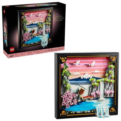 17. LEGO Art 31218 Japanische Landschaft mit Kirschblüten