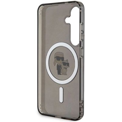 7. Karl Lagerfeld IML Karl&Choupette MagSafe Hülle für Samsung Galaxy S24 – schwarz