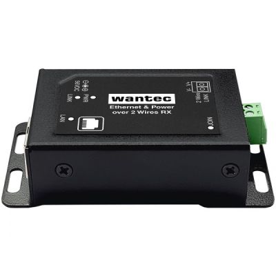 3. Wantec 2wIP E Adapter PoE-Schraubklemme-Schalterseite/Sender