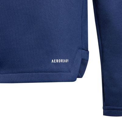 3. adidas Tiro 21 Warm Top marineblaues Kinder-Sweatshirt GK9672