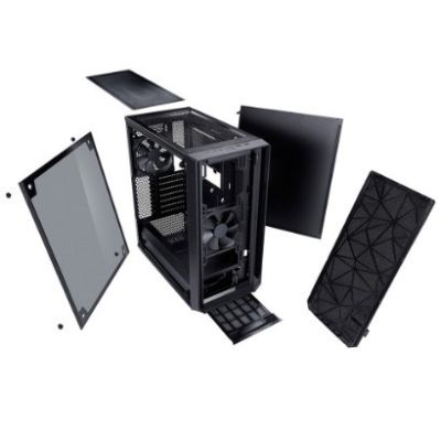18. Fractal Design Meshify C Midi Tower Schwarz
