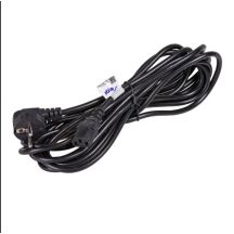 Akyga AK-PC-05A Kabel (Hybrid C/E/F (CEE 7/7) M - C13 M Standard; 5 m; schwarz)