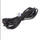 Akyga AK-PC-05A Kabel (Hybrid C/E/F (CEE 7/7) M - C13 M Standard; 5 m; schwarz)