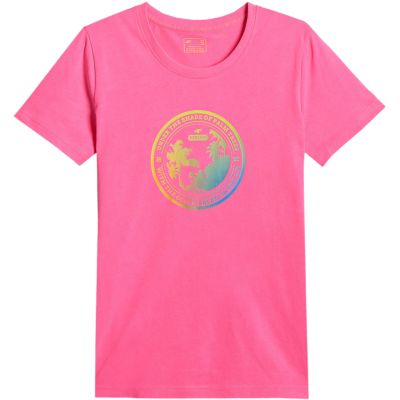 2. Damen-T-Shirt 4F F2718 Fuchsia 4FWSS26TTSHF2718 55S